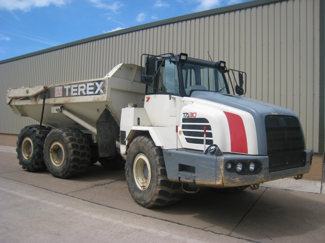 Terex TA 30 Frame Steer Dumper - Govsales of mod surplus ex army trucks, ex army land rovers and other military vehicles for sale